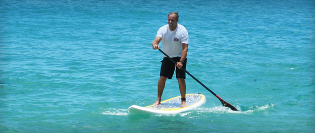 Paddle Surfing